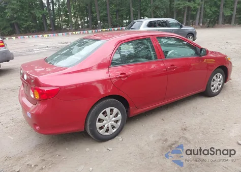 2009 Toyota Corolla S/Le/Xle из США, поврежденный, VIN 2T1BU40E39C165107